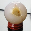 【厳選品質 一点物 49mm】瑪瑙 丸玉 めのう トレジャーメノウ ジオード メノウ 瑪瑙 原石 球体 置物 水晶球 大玉 丸玉 水晶玉 球 玉 瑪瑙丸玉 メン...