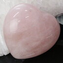 【一級品の輝き 厳選一点物】ローズクォーツ 原石 紅水晶 ピンク Rose Quartz ローズクォーツ ハート タンブル 原石 磨き原石 ハート型 お守り石 ...