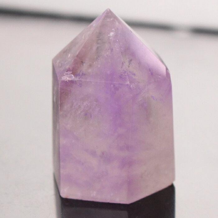 【一級品の輝き 厳選一点物】アメジスト ポイント Amethyst アメシスト 紫水晶 アメジスト 原石 柱 ポイント 置物 石 鉱石 クラスター インテリア ...