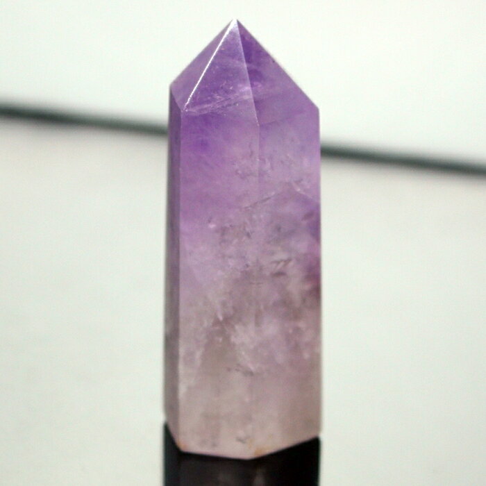 【高品質天然石 一点物現物】アメジスト ポイント Amethyst アメシスト アメジスト 原石 紫 パープル 柱 ポイント 置物 石 鉱石 Point アメジ...