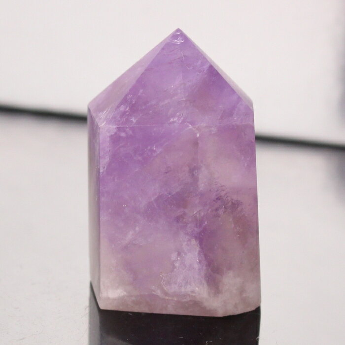 【厳選品質 一点物】アメジスト ポイント Amethyst アメシスト アメジスト 原石 紫 パープル 柱 ポイント 置物 石 鉱石 Point アメジストポイ...