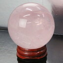 【品質に自信あり 一点物現物 52mm】ローズクォーツ 丸玉 ピンク Rose Quartz ローズクォーツ 原石 Circle Ball 玉 球体 水晶玉 球...