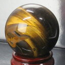 【品質に自信あり 一点物現物 56mm】タイガーアイ 丸玉 金運 幸運 勝負運 虎 タイガーアイ 原石 Circle Ball 玉 球体 水晶玉 球 置物 水晶...