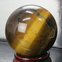 【厳選品質 一点物 54mm】タイガーアイ 丸玉 金運 幸運 勝負運 Tigereye キャッツアイ タイガーアイ 原石 球体 水晶玉 置物 球 大玉 丸玉 C...