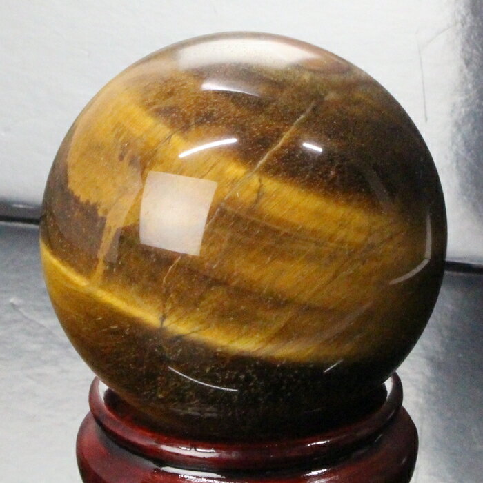【高品質天然石 一点物現物 62mm】タイガーアイ 丸玉 金運 幸運 勝負運 Tigereye キャッツアイ タイガーアイ 原石 球体 丸玉 水晶玉 タイガーア...