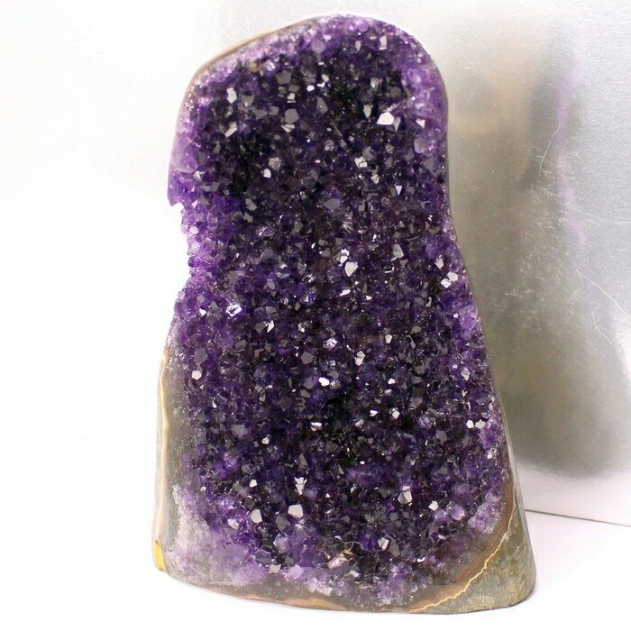 【一級品 一点物 ウルグアイ産】アメジスト クラスター Amethyst アメシスト 紫水晶 アメジスト ドーム 原石 クラスター 浄化 置物 アメジストクラス...