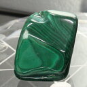 【高品質厳選一点物】マラカイト 原石 Malachite 孔雀石 マラカイト 石 お守り 魔除け 磨き原石 お守り石 厄除け【巾着袋付き】 マラカイト原石 天然...