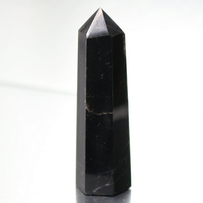 【高品質厳選一点物】モリオン ポイント 魔除け グッズ お守り 浄化 浄化用 モリオン 黒水晶 原石 置物 石 鉱石 柱 ポイント Point モリオンポイント...