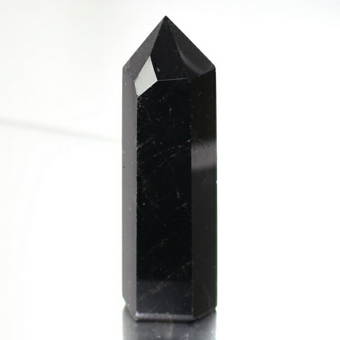 【一級品の輝き 厳選一点物】モリオン ポイント 魔除け グッズ お守り 浄化 浄化用 モリオン 黒水晶 原石 置物 石 鉱物 クラスター ポイント Point ...