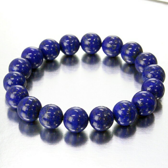 【一級品の輝き 厳選一点物 11mm】ラピスラズリ ブレスレット 青金石 ラピスラズリ 最強 ブレスレット 破邪 聖石 魔除け グッズ ラピスラズリブレスレット...