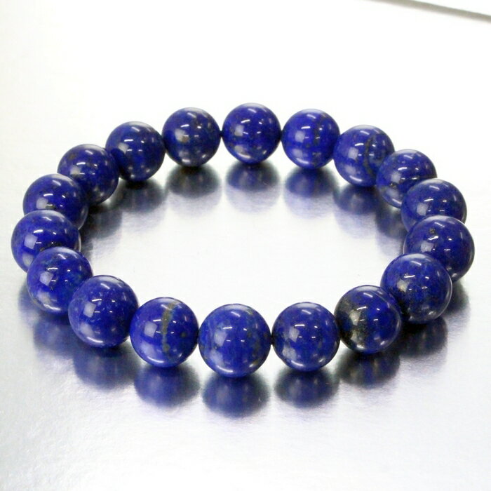 【高品質厳選一点物 11mm】ラピスラズリ ブレスレット 青金石 ラピスラズリ 最強 ブレスレット 破邪 聖石 魔除け グッズ ラピスラズリブレスレット パワー...