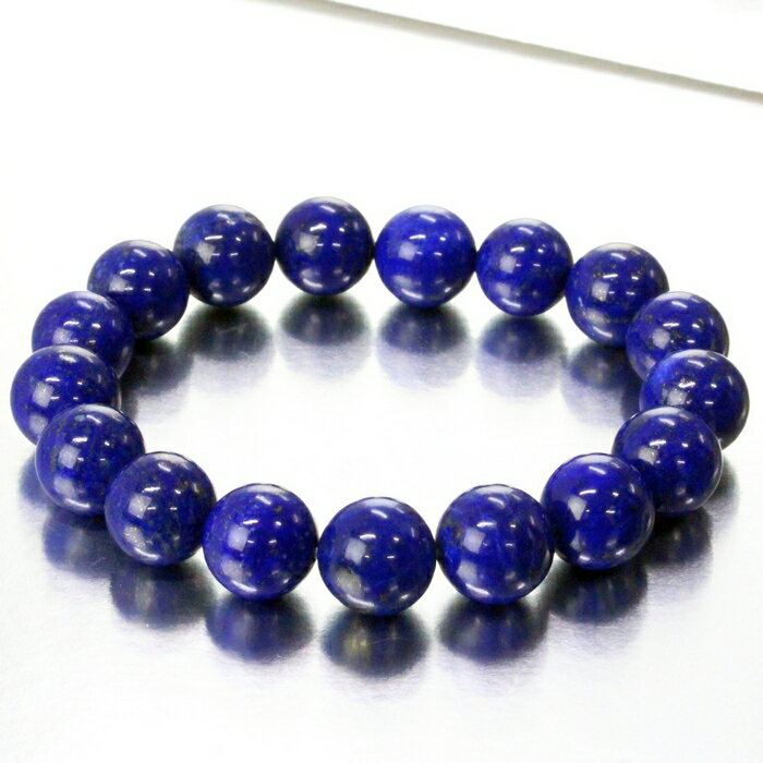 【一点物現物 12mm】ラピスラズリ ブレスレット 青金石 ラピスラズリ お守り 最強 ブレスレット 魔除け グッズ ラピスラズリブレスレット パワーストーン ...