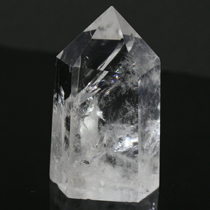 【一級品の輝き 厳選一点物】水晶 ポイント Crystal クリスタル 水晶 原石 置物 ポイント 水晶ポイント 天然石 原石 パワーストーン 限定 一点物 水...