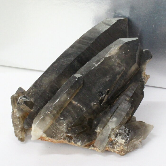 【一級品の輝き 厳選一点物】【大きいサイズ】モリオン クラスター 浄化用 グッズ 魔除け お守り 浄化 モリオン 黒水晶 原石 クラスター 石 浄化 モリオンク...