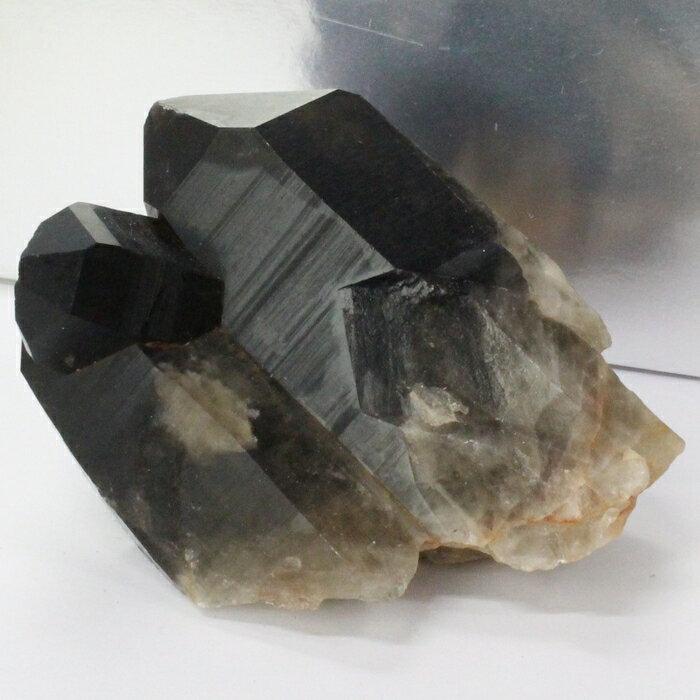 【透明感抜群 一点物】【大きいサイズ】モリオン クラスター 浄化用 グッズ 魔除け お守り 浄化 黒水晶 モリオン クラスター 原石 置物 石 インテリア 浄化...