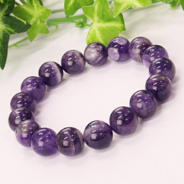 【高品質厳選一点物 11mm】アメジスト ブレスレット 紫水晶 アメジスト ブレスレット ブレス Bracelet 腕輪 アメジストブレスレット パワーストーン ブレスレット 人気 おすすめ 天然石 海外直輸入価格 アメジスト