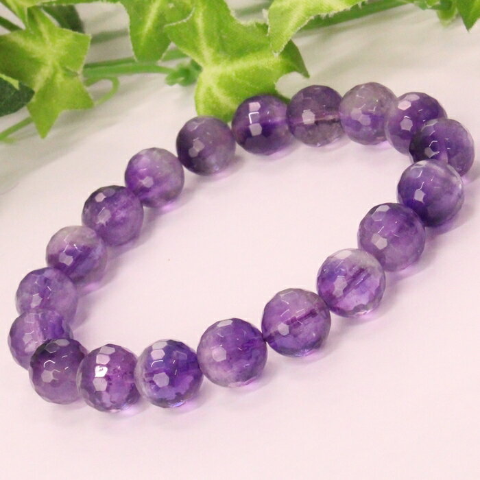 【品質に自信あり 一点物現物 9mm】アメジスト ブレスレット 紫水晶 アメジスト ブレスレット Bracelet 腕輪 アメジストブレスレット ..