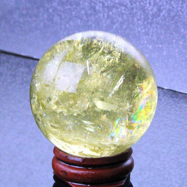 シトリン 丸玉｜Citrine シトリントパーズ シトリン 黄水晶 シトロン【水晶玉 Crystal ball 丸玉 Circle Ball 原石 Gemstone 球体 置物 水晶球 大玉 ルース】メンズ レディース パワーストーン 天然石 海外直輸入価格 シトリンのサムネイル