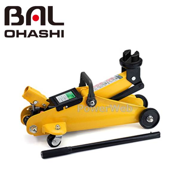 1365 大橋産業 BAL(バル) 油圧式フロアジャッキ 最大荷重1.5トン 軽 小型乗用車 サイド揚げ専用