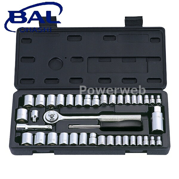 No.506 大橋産業 BAL(バル) 40PCS. ソケットレンチセット