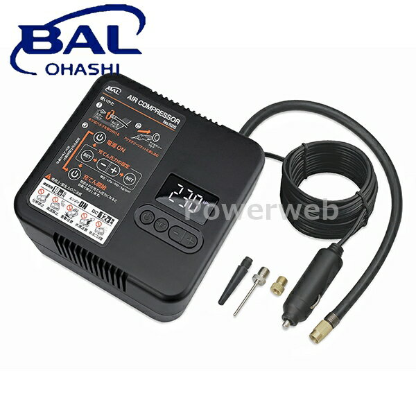 No.525 大橋産業 BAL(バル) タイヤエアーコンプレッサー