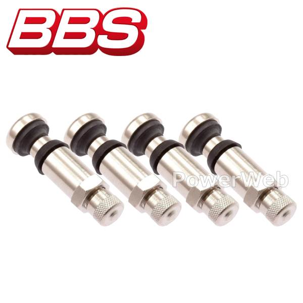P0915036x4 BBS エアーバルブ M8 全長42mm 4個セット 【ゆうパケット発送】