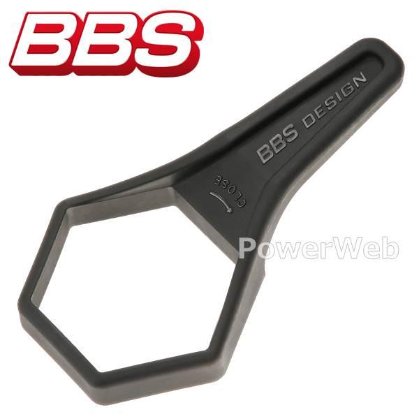 P0923144 BBS メガネレンチ 黒 対辺80mm