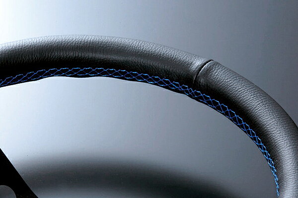 [DSC-70350BL] D1 SPEC DEEP70 35φ ブルーステッチ ステアリング