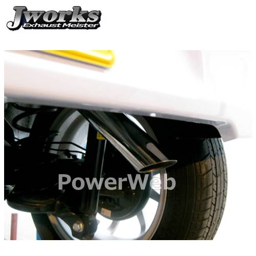 [NST-001] Jworks Ngeneration ステルスマフラー ミライース LA300 KF H23.09〜H24.--