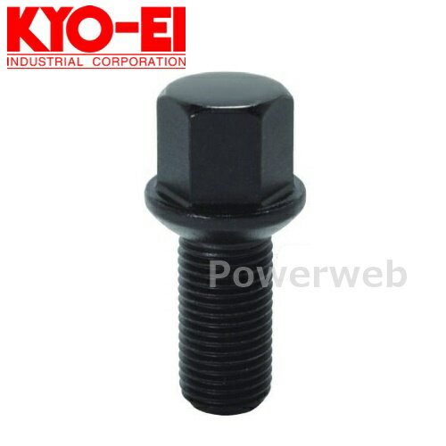[300B-14R] KYO-EI ラグボルト 14R 17HEX M14×P1.5 28mm ブラック 1本