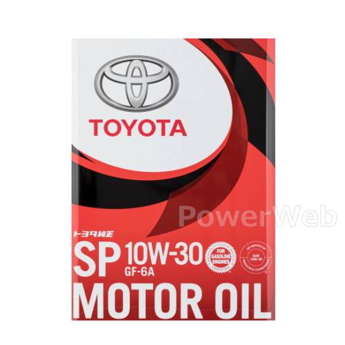 トヨタ純正オイル キャッスル SP 10W-30 荷姿:4L 【他メーカー同梱不可】