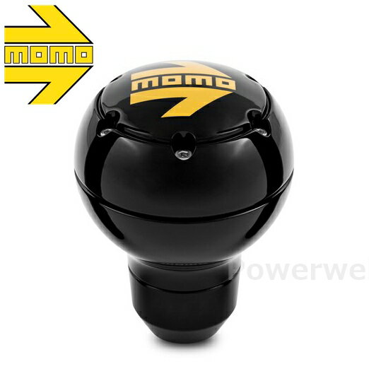 Mt - MOMO シフトノブ SK116 ROUND METAL BLACK モモ ラウンドメタル ブラック