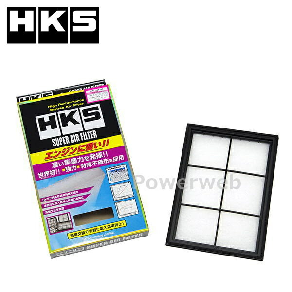 70017-AS106 HKS スーパーエアフィルター スズキ ワゴンR MH55S R06A(TURBO) 17/02- SUPER AIR FILTER