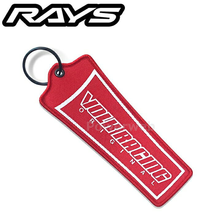 RAYS 7499000000010 RAYS OFFICIAL VOLK RACING KEY TAG 24S レッド [メール便]