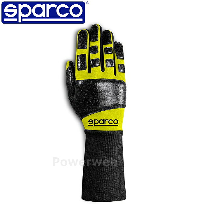 SPARCO R-MECA (Rメカ) メカニックグローブ 00131712GF イエロー(GF) XL(12) 認証：FIA 8856-2018 スパルコ