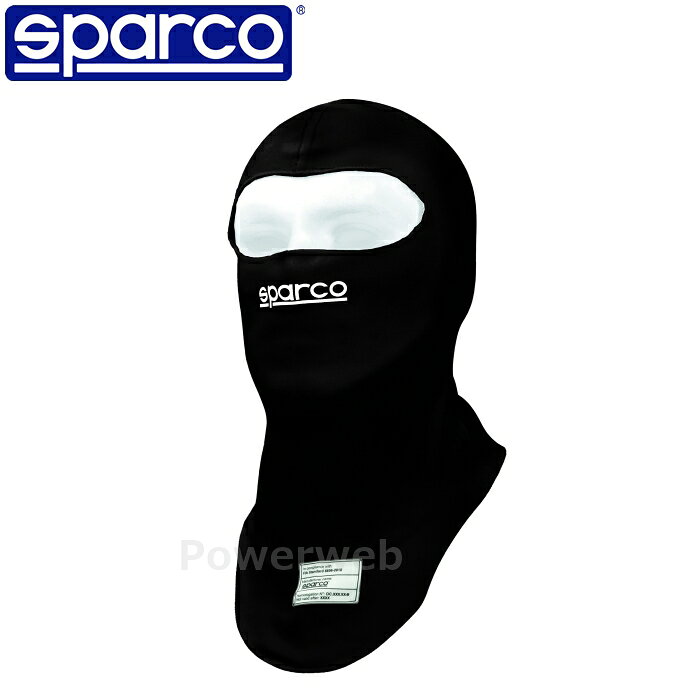 SPARCO RW-4 GUARD BALACLAVA (������ �Х饯���) �ե������ޥ��� 001487NR �֥�å�(NR) ǧ�ڡ�FIA 8856-2018 ���ѥ륳 [�᡼����]