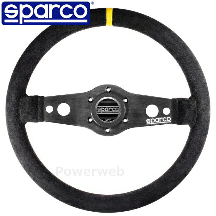 SPARCO R215 FLAT SUEDE ステアリング 015R215FS スエード 350mm スパルコ
