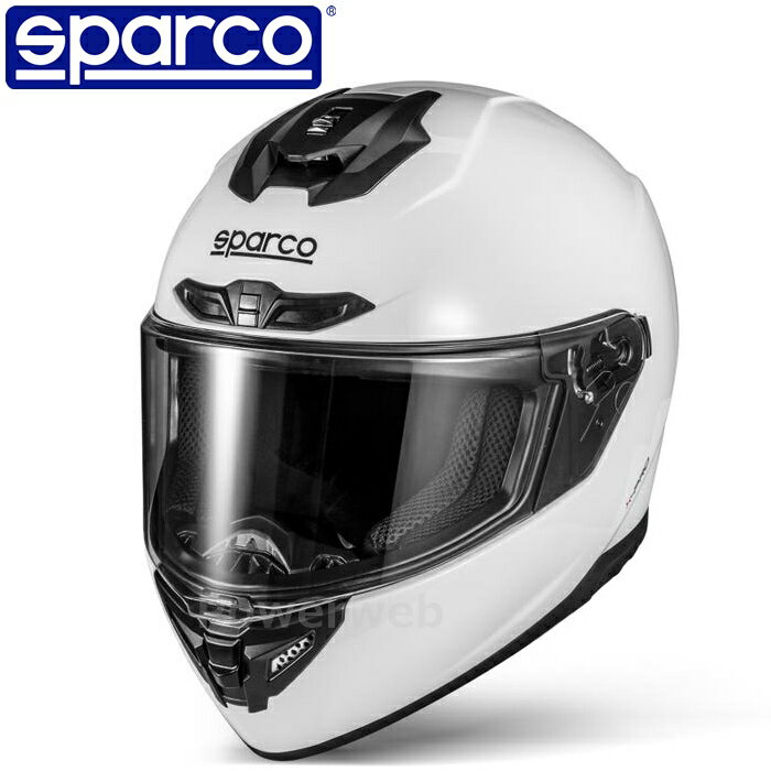 樂天商城 - SPARCO X-PRO (フルフェイス) ヘルメット 003378BI1S ホワイト(BI) S 認証：ECE 22-06 スパルコ