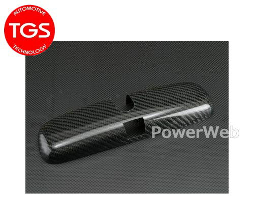 [TGS-RM401TC] TGS/X-Fang カーボン ルームミラーカバー デリカD:5 CV5W/CV4W/CV2W/CV1W (MC後CV1装着不可)