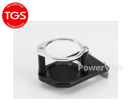 [TGS-DH601SL] TGS/X-Fang ビレットドリンクホルダー シルバー FJクルーザー ALL