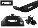 [7106 7112B 6042] THULE メルセデスベンツ GLA ダイレクトレール付車 2014〜 ベースキャリアセット 1台分