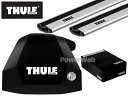 [7207 7215 7214 KIT7104] THULE メルセデスベンツ EQC 2022～ ベースキャリアセット 1台分