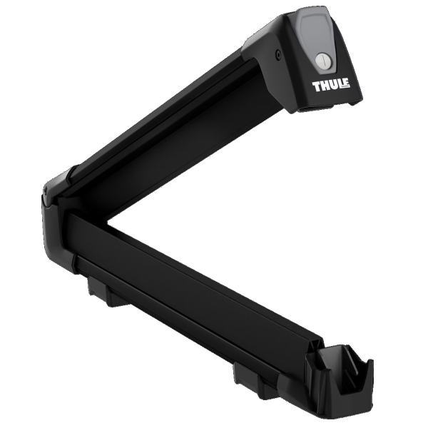 パワーウェブ2号店のTH7326B THULE SnowPack 7326B ブラック (スノーパック) 本体幅：87cm スキーキャリア｜アングル2