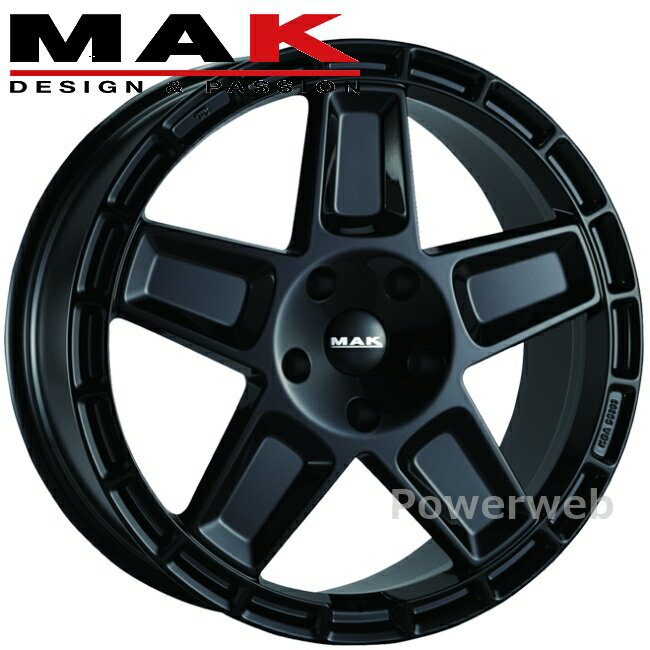 [ホイールのみ単品4本セット] MAK TREK 20インチ×9.0J PCD：130 穴数：5 インセット：25 グロスブラック TK9020525130GB マック トレック 阿部商会