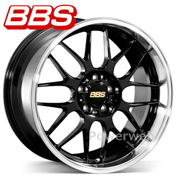 [ホイール1本(単品)] BBS RG-R 18インチ×8.0J PCD：114.3 穴数：5 インセット：40 ブラックダイヤカット (BKD)