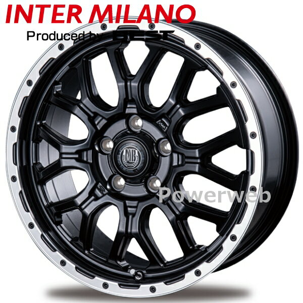 [ホイールのみ単品4本セット] MUD BAHN XR-800M 18インチ×7.5J PCD：114.3 穴数：5 インセット：38 マットブラック/リムポリッシュ (MBK/RP) BEST