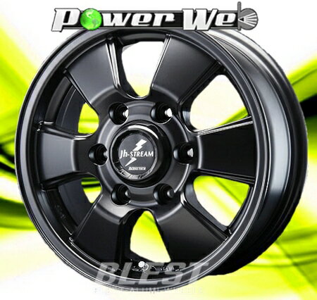 [ホイールのみ単品4本セット] BLEST / BAHNS TECH JH-STREAM (SGB) 15インチ×6.0J PCD：139.7 穴数：6 インセット：45