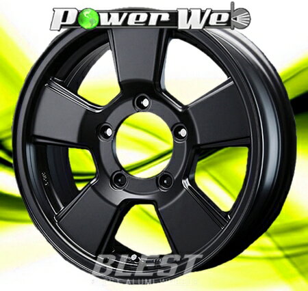 [ホイールのみ単品4本セット] BLEST / BAHNS TECH JH-STREAM (SGB) 16インチ×5.5J PCD：139.7 穴数：5 インセット：22