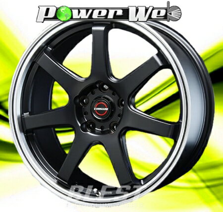 [ホイールのみ単品4本セット] BLEST / EUROMAGIC Type S-07 (SGB) 16インチ×6.5J PCD：114.3 穴数：5 インセット：48