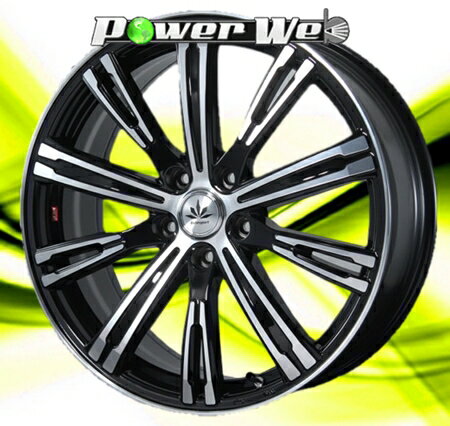 [ホイールのみ単品4本セット] BLEST / Bahnsport Type 525 (BKP) 16インチ×6.0J PCD：100 穴数：5 インセット：45